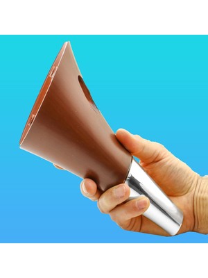 Frefly Store BADEM10 Clara Mobilya Kanepe Sehpa Tv Ünitesi Baza Koltuk Ayağı Kahverengi Krom Renk 15 cm Ayak