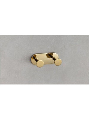 Frefly Store System Bobo Ikili Askılık Gold Renk 45X46X110 mm