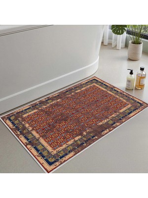 Frefly Store Monnhein Banyo Paspası, Yumuşak Banyo Halısı, Kaymaz Dot Tabanlı, Su Emici, Makinede Yıkanabilir - 40 x 60 cm