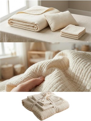 Frefly Store 80 x 80 9 Parça Bebek Battaniye Takımı (80 x 80 Cm.)
