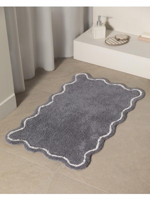 Frefly Store Madame Coco Yvoire Banyo Paspas, Gri, 50X80 cm
