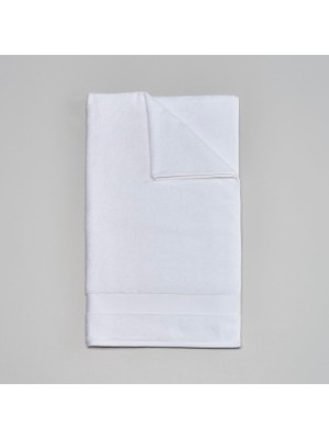 Frefly Store Linens Premium Pamuk 85X150 cm Banyo Havlusu Beyaz