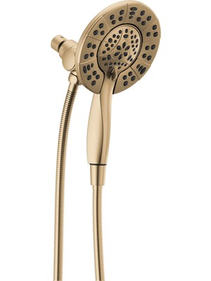 Frefly Store Delta Faucet 4-Spray IN2ITION Çift Duş Başlığı, El Spreyli, Hortumlu Altın Duş Başlığı, Duş Başlıkları ve El Duşları, El Duş Başlıkları, Şampanya Bronz 58499-CZ
