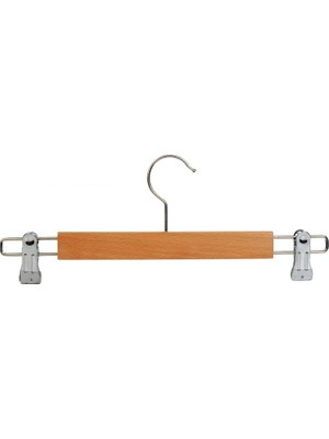 Frefly Store Orret Home 5 Adet Mandallı Ahşap Etek ve Pantolon Askısı,şort,çamaşır,kıyafet Askısı,mandallı Ahşap Askı (5 Adet)
