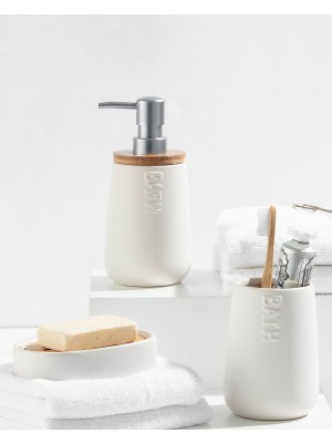 Frefly Store Madame Coco Cera 3-Lü Banyo Seti, Beyaz