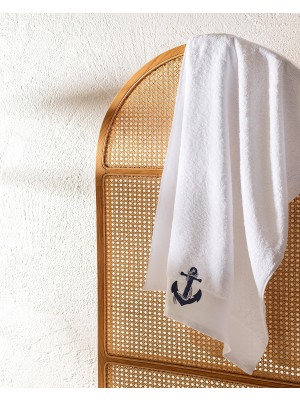 Frefly Store Madame Coco Lory Banyo Havlusu - Beyaz - Yat Koleksiyon