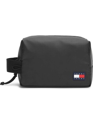 Frefly Store Tommy Hilfiger Tjm Daıly Tech Washbag Erkek Makyaj Çantası Black Os
