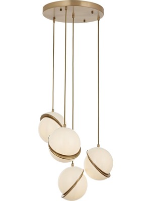 Frefly Store Avonni AV-60350-4ET Eskitme Kaplama Modern Avize E27 Metal Pleksi 0X4CM