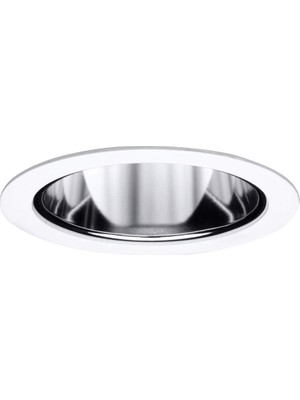 Frefly Store Halo 99P, 4 Inç Trim Reflektör Koni Beyaz Trim Speküler Şeffaf Reflektörlü