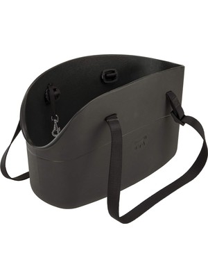 Frefly Store Ferplast With-Me Kedi ve Küçük Irk Köpek Taşıma Çantası 21,5X43,5X27 cm Siyah, Standard