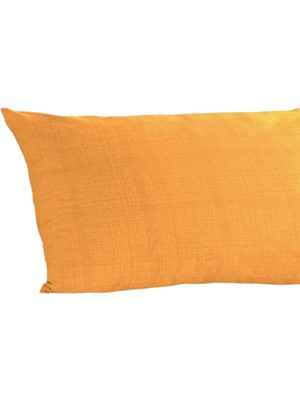 Frefly Store Alla Turca-Ranforce Yan Yatış Yastık Kılıfı 40X120 cm Sarı (Sarı)