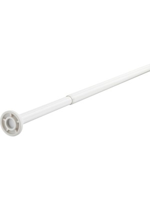 Frefly Store Duş Perdesi Çubuğu, Beyaz, 70-120 cm
