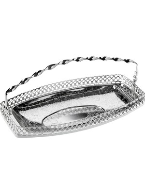 Frefly Store Hera Saplı Oval Kurabiyelik 24 x 12,5 cm