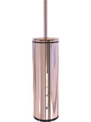 Primanova Cigo Çelik Tuvalet Fırçası - Rose Gold & Iç Kısım Siyah