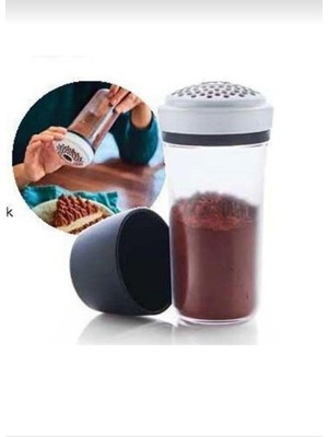 Frefly Store Tupperware Kristalin Baharatlık 375 ml Siyah
