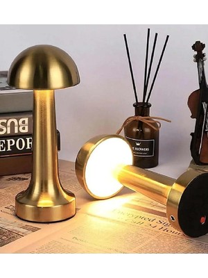 Frefly Store Gold Mantar Masa Lambası
