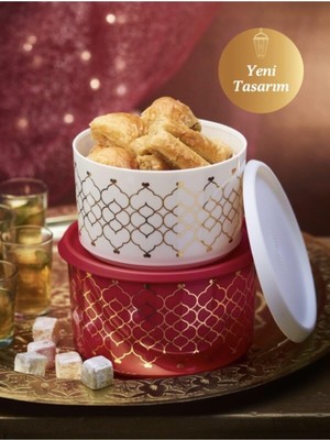 Frefly Store Tupperware Tek Parmak Saklama Kabı 2’li