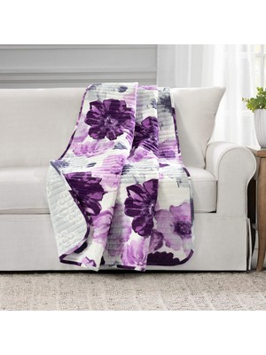 Frefly Store Leah Battaniye Gri ve Mor