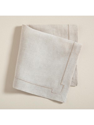 Frefly Store Galini Peçete 45X45 cm Natural