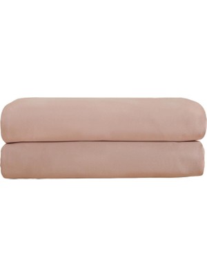 Frefly Store Chakra Çift Kişilik Çarşaf 240X260 Cm, Koyu Somon