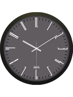 Frefly Store Emores 30 cm Gerçek Cam Sessiz Mekanizma Duvar Saati