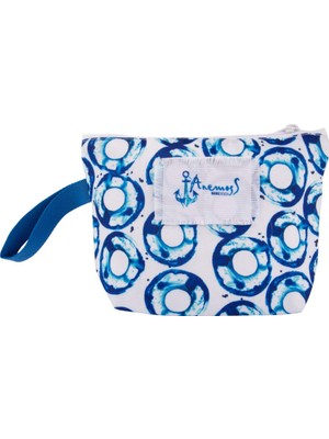 Frefly Store Biggdesign Anemoss Gel-Git Mavi Makyaj Çantası