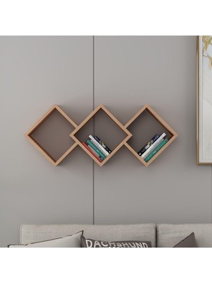 Frefly Store Galaxy Duvar Rafı Atlantik Çam