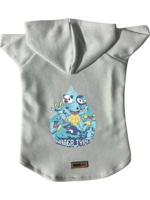 Frefly Store Monopetz Kapişonlu Polar Sweatshirt Köpek ve Kedi Kıyafeti & Elbisesi Beyaz Scuerou L