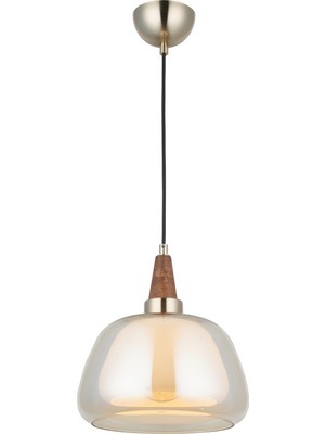 Frefly Store Lucea Bormıo Q25 Teklı Antık Lak Sarkıt Avıze 1XE27
