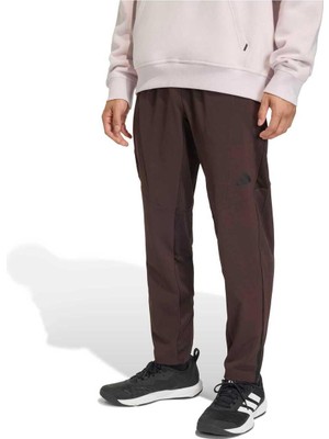Frefly Store Adidas D4T Hybrid Pant Erkek Antrenman Eşofman Altı KB0807 Kahverengi