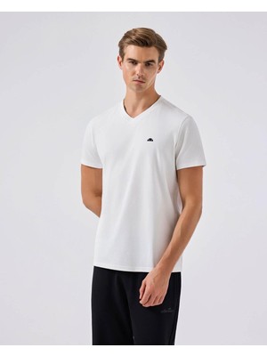 Frefly Store Ellesse Pamuklu Regular Fit V Yaka T Shirt Erkek T Shirt 6SM5049