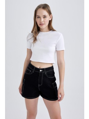 Frefly Store Defacto Fitted Pamuklu Kısa Kollu Tişört B0688AXNS