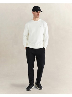 Frefly Store Gant Erkek Siyah Regular Fit Logolu Eşofman Altı