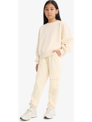 Frefly Store Defacto Beli Lastikli Kargo Jogger Eşofman Altı Kız Çocuk E6928A825AU