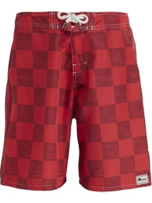 Frefly Store Bad Bear Erkek Parlak Kırmızı Şort Backroll Swımshort