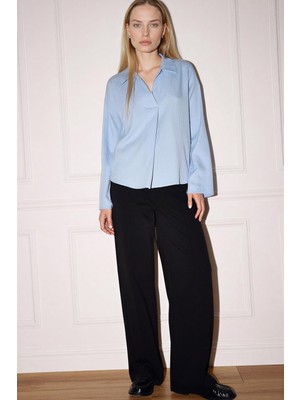 Frefly Store Defacto Staright Wide Düz Paça Pantolon G2920AX26SP