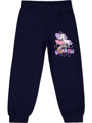 Frefly Store Civil Girls Eşofman Altı Km, 42A80210425W1, Lacivert, 5-6 Yaş