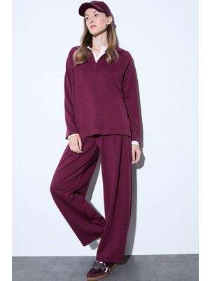 Frefly Store Defacto Barrel Fit Düz Paça Pantolon F9575AX25AU