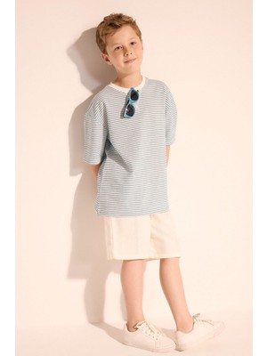 Frefly Store DEFACTO%100 Pamuk Şort Erkek Çocuk H3915A826HS