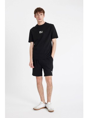 Frefly Store Defacto Slim Fit Dar Paça Şort A3893AX24HS