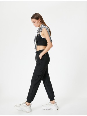 Frefly Store Spor Jogger Eşofman Altı Kargo Cepli