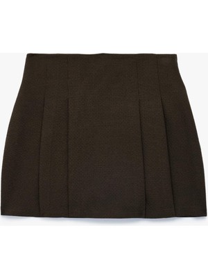 Frefly Store Normal Bel Pileli A Kesim Mini Etek