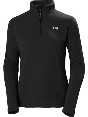 Frefly Store Helly Hansen Light Half Zip Kadın Polar Üst Siyah S