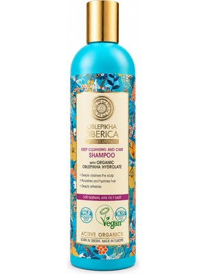 Frefly Store Natura Siberica Yağlı Saçlara Özel Arındırıcı Şampuan - Organik Oblepikha Özlü