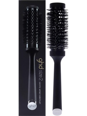 Frefly Store Ghd Seramik Havalandırmalı Yuvarlak Fırça - 3,3 cm Namlu, 35 mm Namlu, Boyut 2