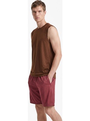 Frefly Store Straight Fit Cepli Beli Bağcıklı Spor Şort