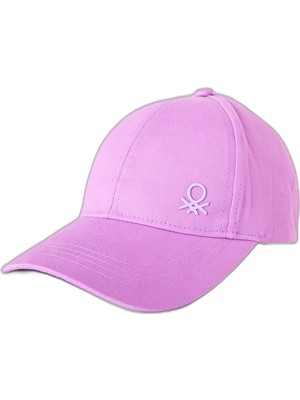 Frefly Store United Colors Of Benetton Genç Cappello C/visiera 6WJSRA00D Kış Aksesuar Seti, Mor, 14 Yaş