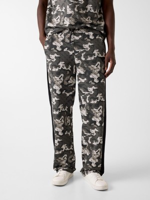 Frefly Store Guess Chayton Erkek Aktif Regular Fit Eşofman Altı, Gri, M Beden
