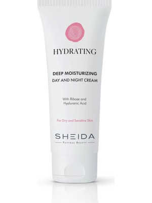 Frefly Store Sheida Hydrating Yoğun Nemlendirici Gündüz ve Gece Kremi 75 ml Kuru ve Hasas Ciltler Için