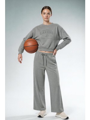 Frefly Store Defacto Aırtech Nba Los Angeles Lakers Wide Leg Eşofman Altı F8217AX26SP